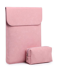 Sleeve Velvet Bag Case Pocket for Apple MacBook Pro 13 inch Retina Pink