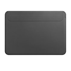 Sleeve Velvet Bag Leather Case Pocket L01 for Apple MacBook Air 13 inch (2020) Black