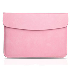 Sleeve Velvet Bag Leather Case Pocket L06 for Apple MacBook Pro 13 inch (2020) Pink