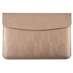 Sleeve Velvet Bag Leather Case Pocket L15 for Apple MacBook Air 13 inch Gold