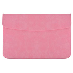 Sleeve Velvet Bag Leather Case Pocket L15 for Apple MacBook Air 13 inch Pink