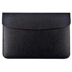 Sleeve Velvet Bag Leather Case Pocket L15 for Apple MacBook Pro 15 inch Black