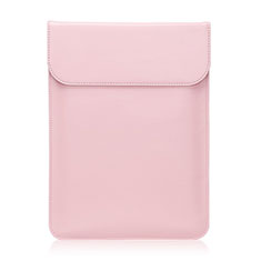 Sleeve Velvet Bag Leather Case Pocket L21 for Apple MacBook 12 inch Pink