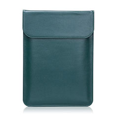 Sleeve Velvet Bag Leather Case Pocket L21 for Apple MacBook Air 13.3 inch (2018) Green