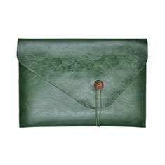 Sleeve Velvet Bag Leather Case Pocket L23 for Apple MacBook 12 inch Green