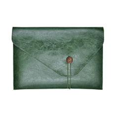 Sleeve Velvet Bag Leather Case Pocket L23 for Apple MacBook Air 13 inch Green