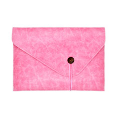 Sleeve Velvet Bag Leather Case Pocket L23 for Apple MacBook Air 13 inch Pink