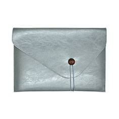 Sleeve Velvet Bag Leather Case Pocket L23 for Apple MacBook Air 13 inch Silver