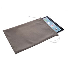 Sleeve Velvet Bag Slip Pouch for Apple iPad Pro 12.9 (2020) Gray