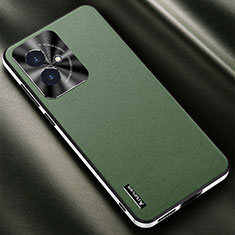 Soft Luxury Leather Snap On Case Cover AT2 for Huawei Honor 100 5G Green