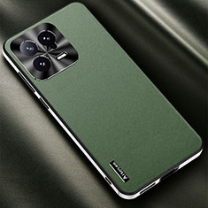 Soft Luxury Leather Snap On Case Cover AT2 for Xiaomi Mi 13 5G Green