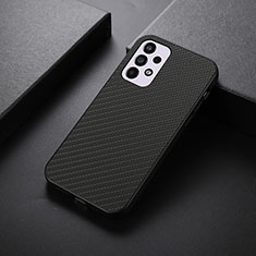 Soft Luxury Leather Snap On Case Cover B05H for Samsung Galaxy A33 5G Black