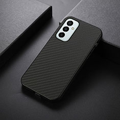 Soft Luxury Leather Snap On Case Cover B05H for Samsung Galaxy F23 5G Black