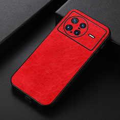 Soft Luxury Leather Snap On Case Cover B05H for Vivo X Note Red