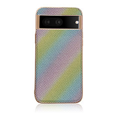 Soft Luxury Leather Snap On Case Cover B06H for Google Pixel 7 5G Colorful