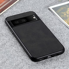 Soft Luxury Leather Snap On Case Cover B08H for Google Pixel 7 5G Black