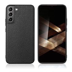 Soft Luxury Leather Snap On Case Cover C08 for Samsung Galaxy S24 Plus 5G Black