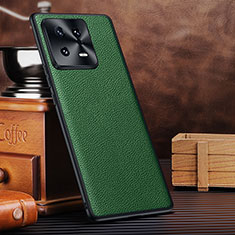 Soft Luxury Leather Snap On Case Cover DL1 for Xiaomi Mi 13 5G Green