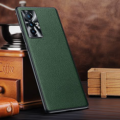 Soft Luxury Leather Snap On Case Cover DL2 for Vivo X70t Green