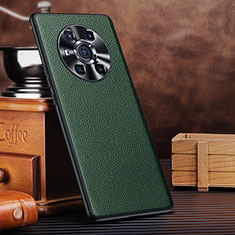 Soft Luxury Leather Snap On Case Cover DL3 for Huawei Honor Magic3 5G Green