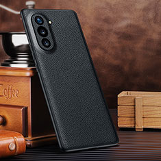 Soft Luxury Leather Snap On Case Cover DL3 for Huawei Nova 10 Pro Black