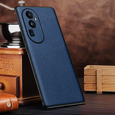 Soft Luxury Leather Snap On Case Cover DL3 for Oppo Reno10 Pro+ Plus 5G Blue