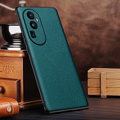 Soft Luxury Leather Snap On Case Cover DL3 for Oppo Reno10 Pro+ Plus 5G Cyan