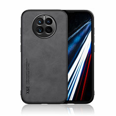 Soft Luxury Leather Snap On Case Cover DY1 for Huawei Mate 50E Black