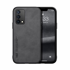 Soft Luxury Leather Snap On Case Cover DY1 for Oppo A74 4G Black