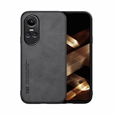 Soft Luxury Leather Snap On Case Cover DY1 for Oppo Reno10 5G Black