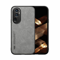 Soft Luxury Leather Snap On Case Cover DY1 for Oppo Reno10 Pro+ Plus 5G Gray