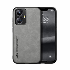 Soft Luxury Leather Snap On Case Cover DY1 for Realme 10 Pro+ Plus 5G Gray