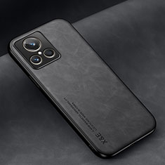 Soft Luxury Leather Snap On Case Cover DY1 for Realme GT2 Master Explorer Black