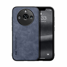 Soft Luxury Leather Snap On Case Cover DY1 for Realme Narzo 60 Pro 5G Blue