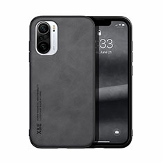 Soft Luxury Leather Snap On Case Cover DY1 for Xiaomi Poco F3 5G Black
