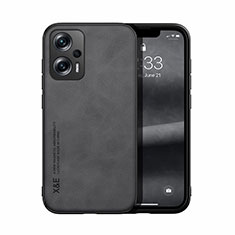 Soft Luxury Leather Snap On Case Cover DY1 for Xiaomi Poco X4 GT 5G Black