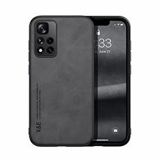 Soft Luxury Leather Snap On Case Cover DY1 for Xiaomi Poco X4 NFC Black