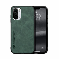 Soft Luxury Leather Snap On Case Cover DY1 for Xiaomi Redmi K40 5G Green