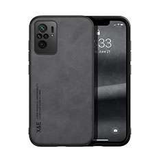 Soft Luxury Leather Snap On Case Cover DY1 for Xiaomi Redmi Note 10 4G Black