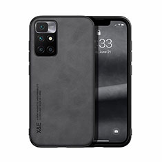 Soft Luxury Leather Snap On Case Cover DY1 for Xiaomi Redmi Note 11 4G (2021) Black