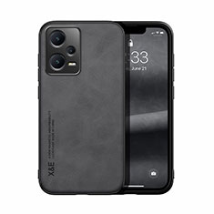 Soft Luxury Leather Snap On Case Cover DY1 for Xiaomi Redmi Note 12 Pro+ Plus 5G Black