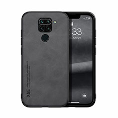 Soft Luxury Leather Snap On Case Cover DY1 for Xiaomi Redmi Note 9 Black