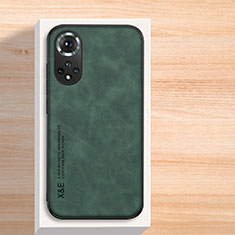 Soft Luxury Leather Snap On Case Cover DY2 for Huawei Nova 9 Green