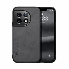 Soft Luxury Leather Snap On Case Cover DY2 for OnePlus Ace 2 5G Black