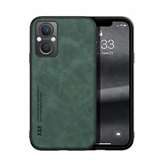 Soft Luxury Leather Snap On Case Cover DY2 for Oppo F21 Pro 5G Green