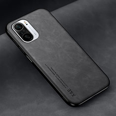 Soft Luxury Leather Snap On Case Cover DY2 for Xiaomi Poco F3 5G Black