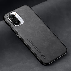 Soft Luxury Leather Snap On Case Cover DY2 for Xiaomi Redmi K40 5G Black