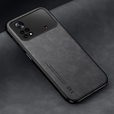 Soft Luxury Leather Snap On Case Cover DY2 for Xiaomi Redmi Note 11E Pro 5G Black