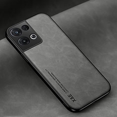 Soft Luxury Leather Snap On Case Cover DY2 for Xiaomi Redmi Note 13 5G Gray