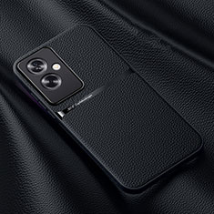 Soft Luxury Leather Snap On Case Cover DY3 for Oppo A79 5G Black